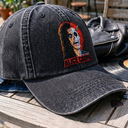 ACO Split Face Horror Denim Cap