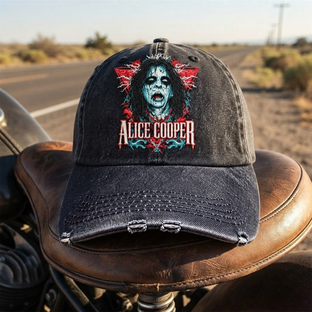 ACO Midnight Horror Portrait Denim Cap