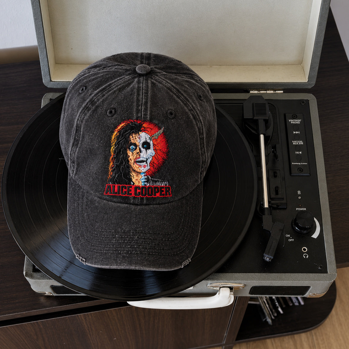 ACO Split Face Horror Denim Cap