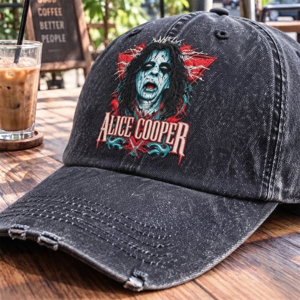 ACO Midnight Horror Portrait Denim Cap