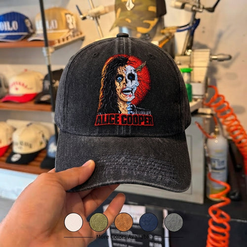 ACO Split Face Horror Denim Cap