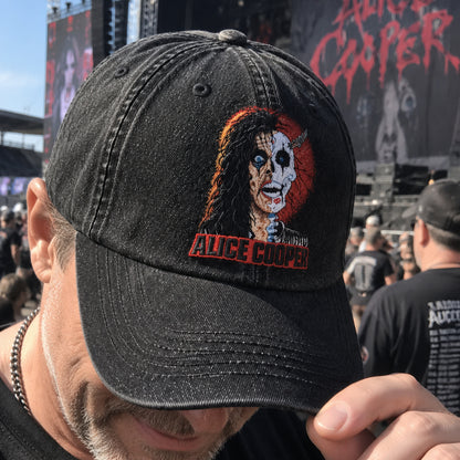 ACO Split Face Horror Denim Cap