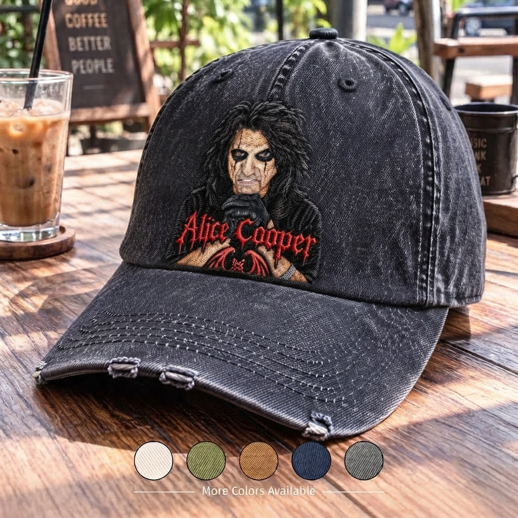 ACO Gothic Portrait Denim Cap