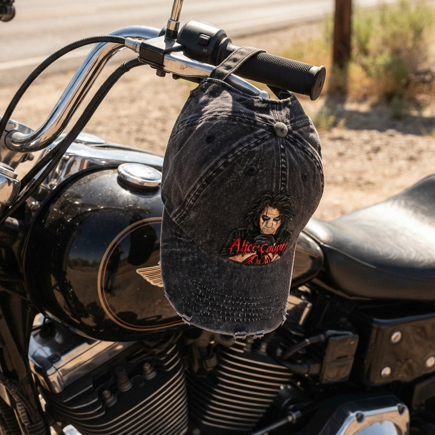 ACO Gothic Portrait Denim Cap