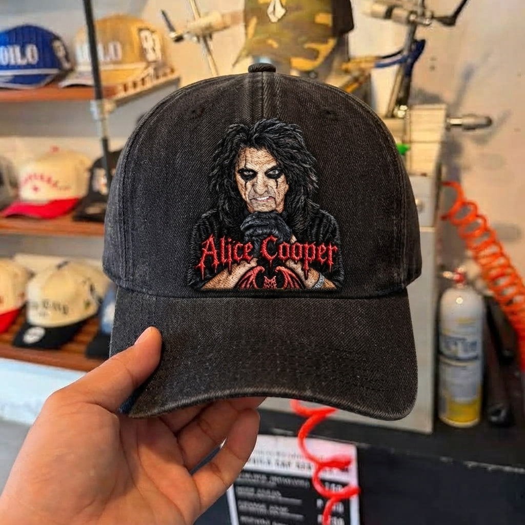 ACO Gothic Portrait Denim Cap