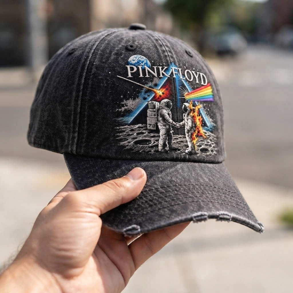 PFL Lunar Astronaut Denim Cap